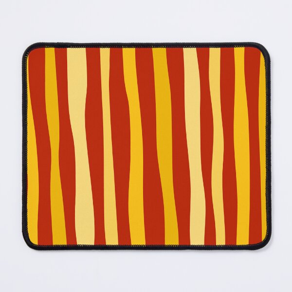 Item preview, Cool Retro Vertical Stripes in Red and Yellow designed and sold by Deutschic.