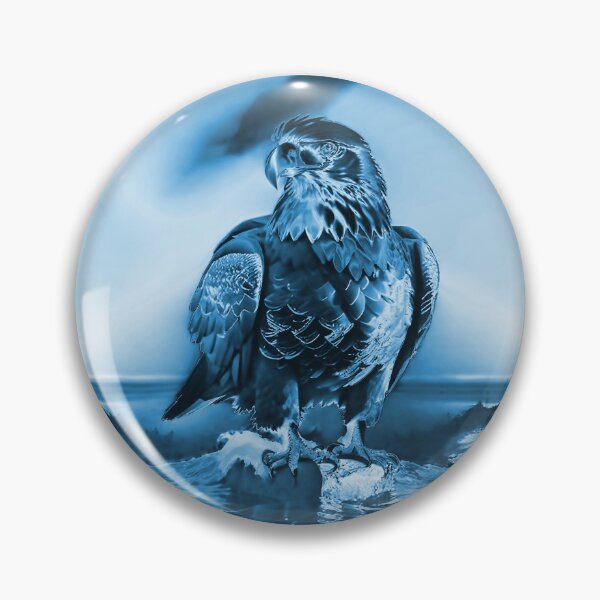 Item preview, Blue American Bald Eagle designed and sold by deniselynnimage.