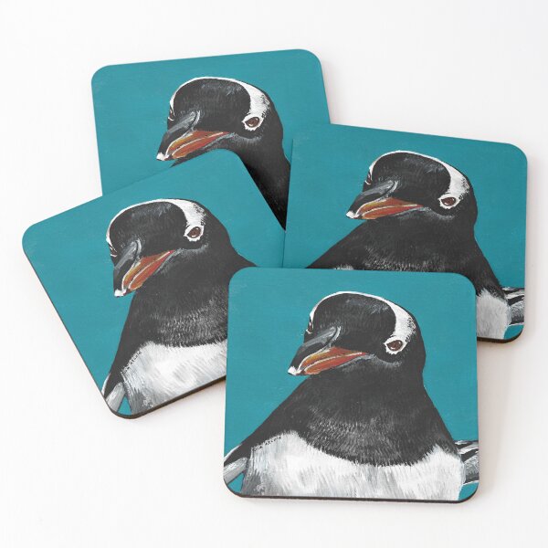 Item preview, Curious Penguin designed and sold by Rina Arling.