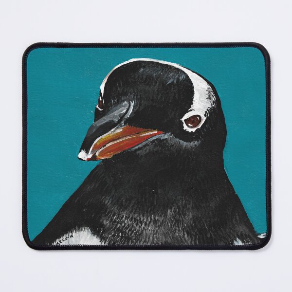 Item preview, Curious Penguin designed and sold by Rina Arling.