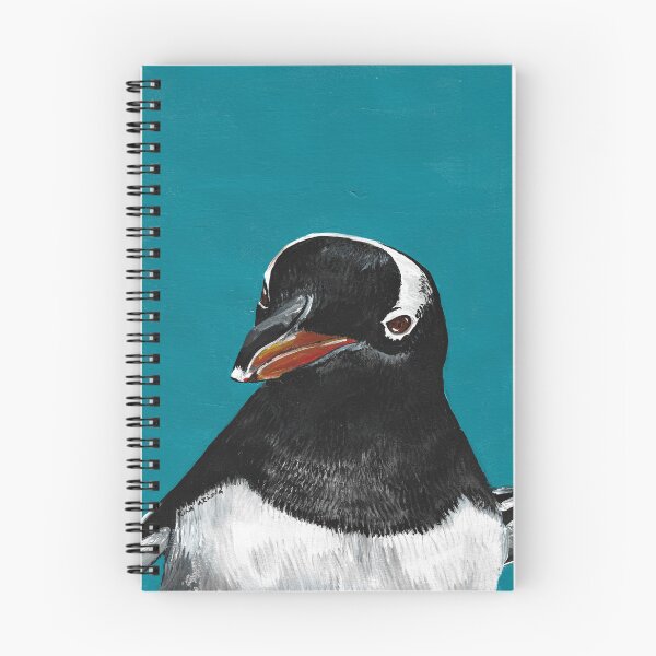 Item preview, Curious Penguin designed and sold by Rina Arling.