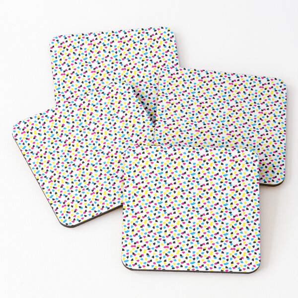 Item preview, CMYK Sprinkles designed and sold by DrunkenHoliday.