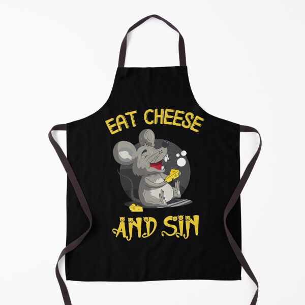 Item preview, Eat Cheese and Sin Mouse designed and sold by SunnyFunnyArt.