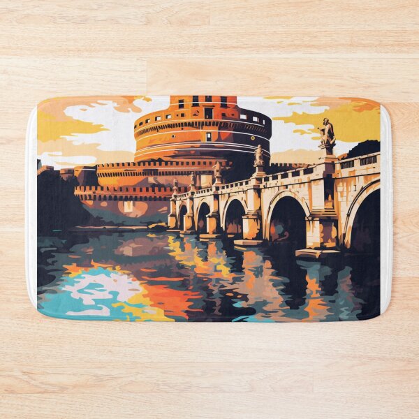 Item preview, A Pop Art Travel Print of Rome - Italy designed and sold by StudioRedKoala.