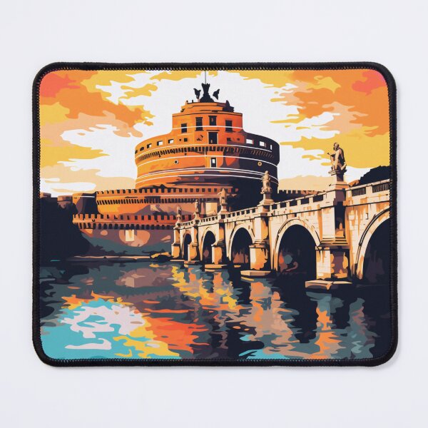 Item preview, A Pop Art Travel Print of Rome - Italy designed and sold by StudioRedKoala.