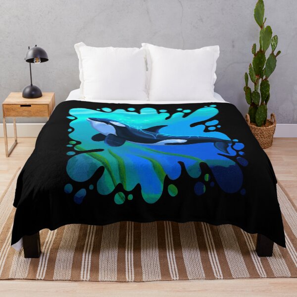 Item preview, Orca Whale Splash designed and sold by StressFreeThds.