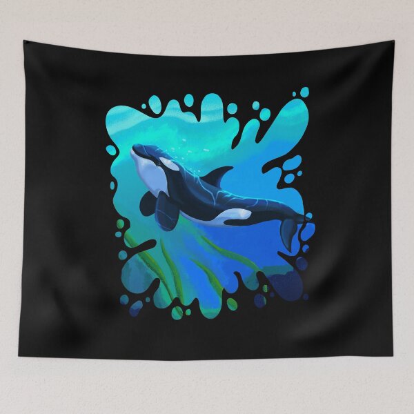 Item preview, Orca Whale Splash designed and sold by StressFreeThds.