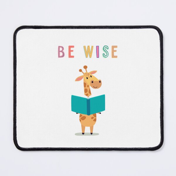 Item preview, Be Wise Giraffe Reading designed and sold by dk-design85.