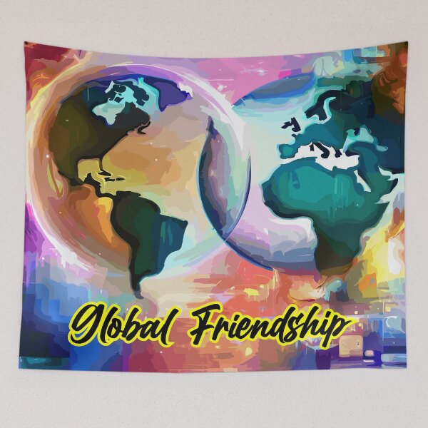 Item preview, Sharing the World Through Global Friendship designed and sold by JHANL.