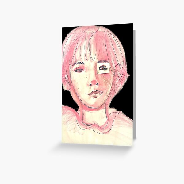 Eye on Jeonyoung TWICE Greeting Card
