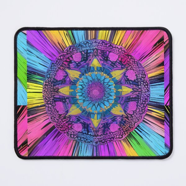Item preview, Painted Mandala Circle Art 33 by MMA designed and sold by spacemandala.