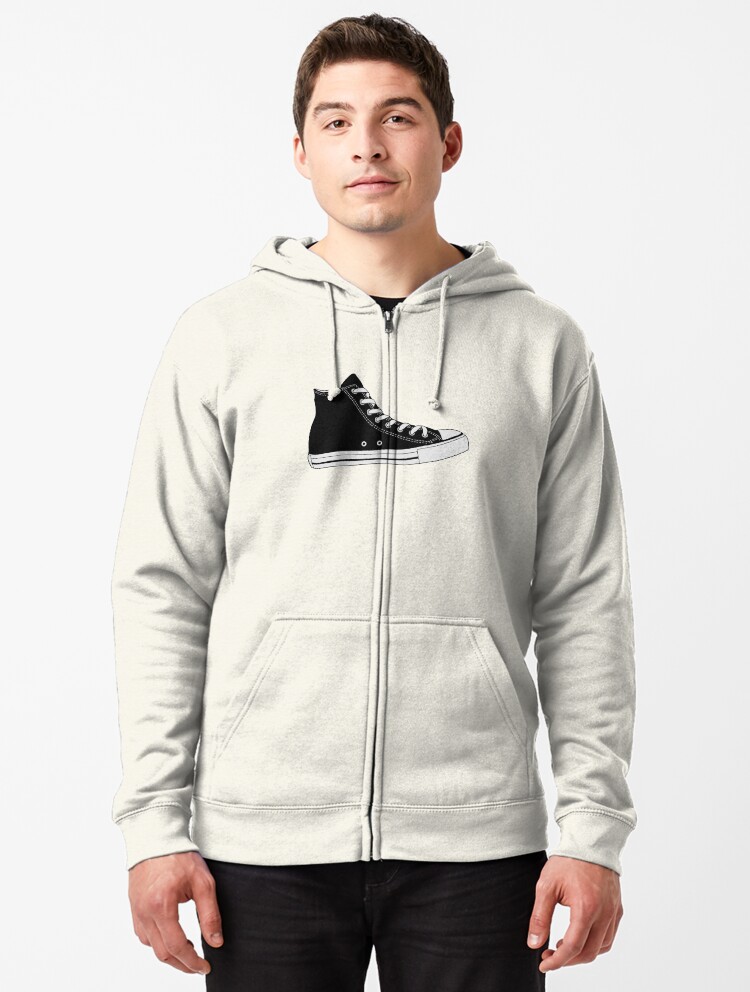 converse jeans and hoodie