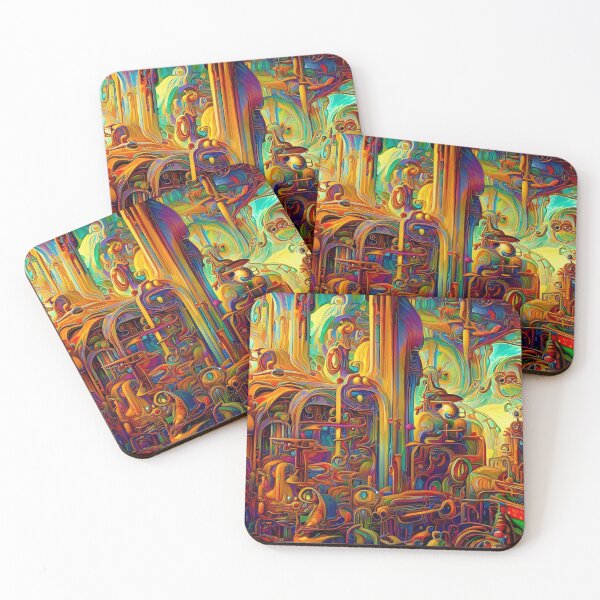Item preview, Psychedelic Sci-fi No. 4 designed and sold by MJNurmi.