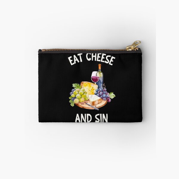 Item preview, Eat Cheese and sin designed and sold by SunnyFunnyArt.