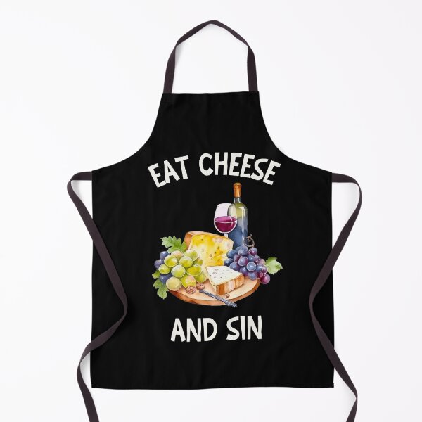 Item preview, Eat Cheese and sin designed and sold by SunnyFunnyArt.