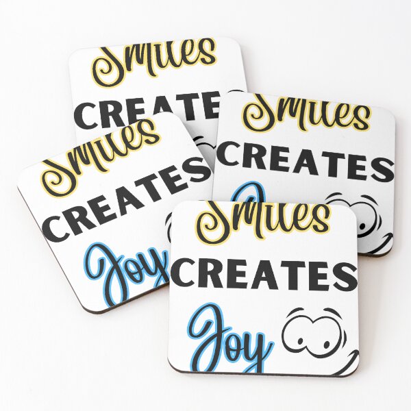 Item preview, Smiles Creates Joy Design designed and sold by JAMTEESHOP.