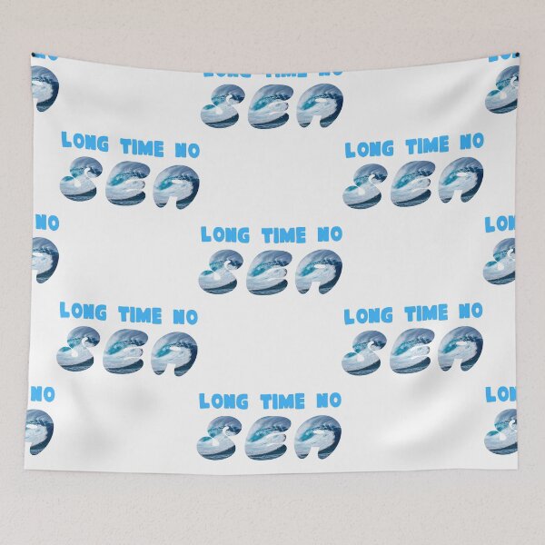 Item preview, Long time no sea designed and sold by Azrou shop.