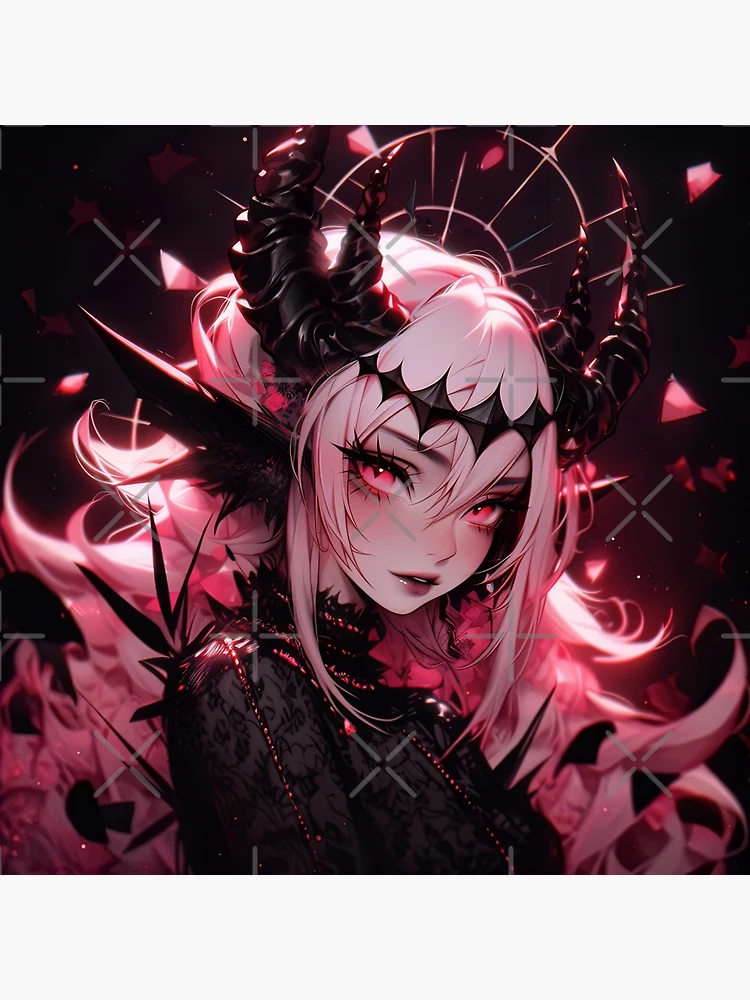 Premium Photo | Anime style illustration of a female knight with horns and  armor generative ai