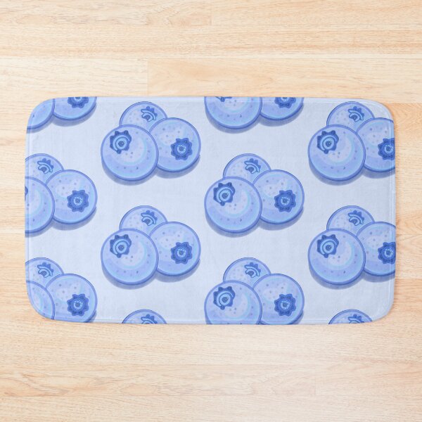 Item preview, Cute blue berries with pastel colors designed and sold by Florvolcanica.