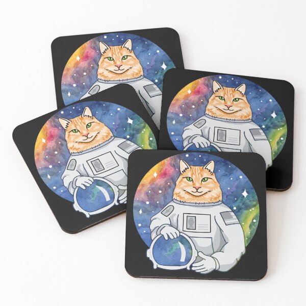 Item preview, Catstronaut Cat Astronaut designed and sold by vonplatypus.