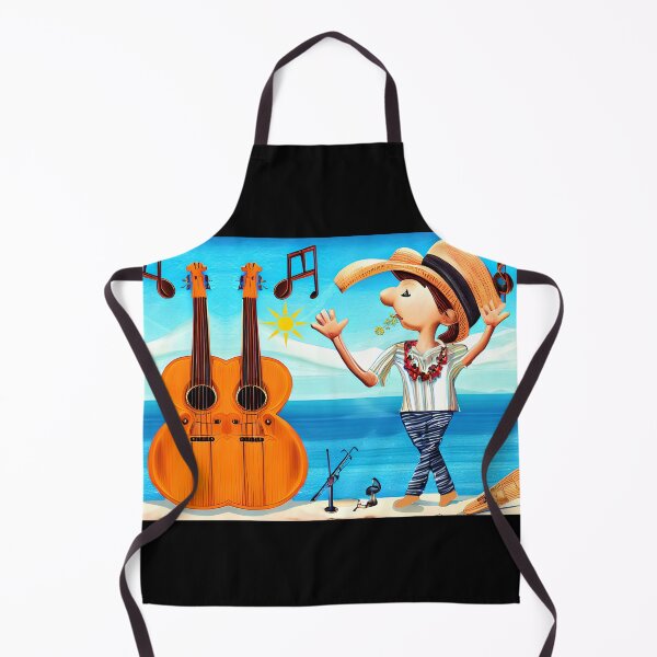 Item preview, guitarist on the beach designed and sold by Artbellachi.
