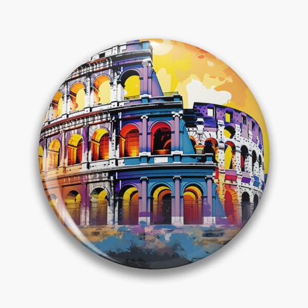 Item preview, A Pop Art Travel Print of Rome - Italy designed and sold by StudioRedKoala.