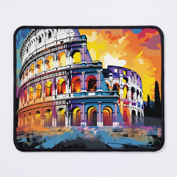 Item preview, A Pop Art Travel Print of Rome - Italy designed and sold by StudioRedKoala.