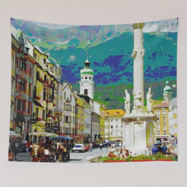 Artikelvorschau, INNSBRUCK, AUSTRIA entworfen und verkauft von ArtbyRolleen.