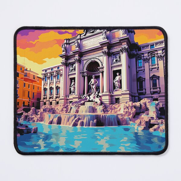 Item preview, A Pop Art Travel Print of Rome - Italy designed and sold by StudioRedKoala.