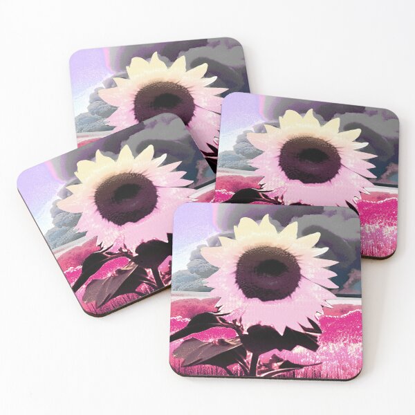 Item preview, Vaporwave Sunflower Field, Weirdcore designed and sold by MusicArtAndGrind.