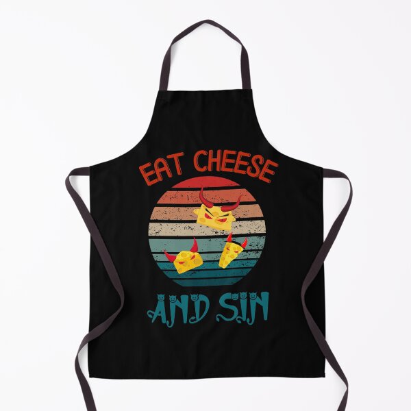 Item preview, Eat cheese and sin designed and sold by SunnyFunnyArt.