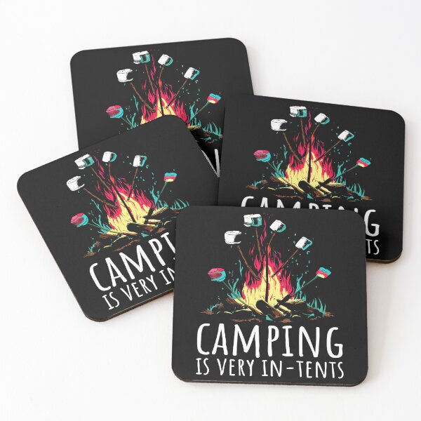 Item preview, Camping is Very In Tents designed and sold by donpakundo19.