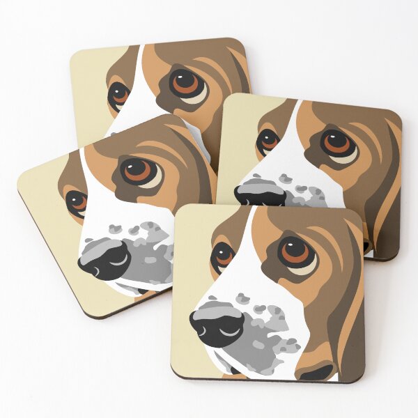 Item preview, Basset Hound Face Profile Portrait designed and sold by studioart.