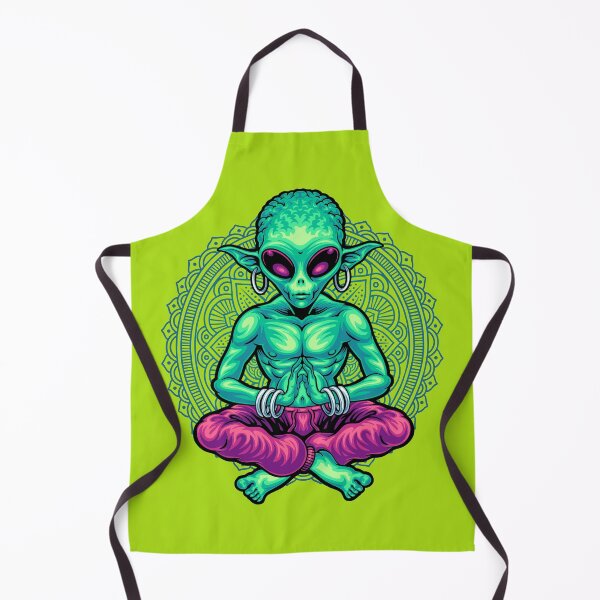 Item preview, Fun Science Space Alien Yoga Master with Meditation Geometry designed and sold by Robert Diebold.