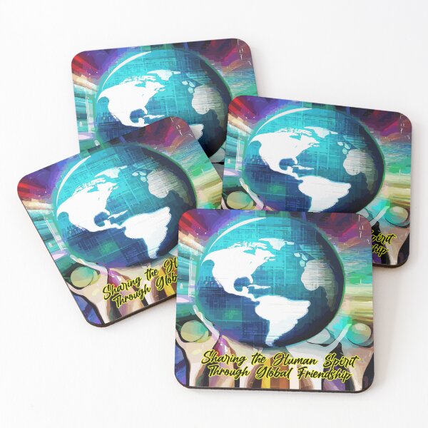 Item preview, Sharing the Human Spirit Through Global Friendship designed and sold by JHANL.