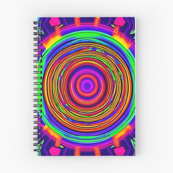 Artikelvorschau, Neonportal - Psychedelisches Muster entworfen und verkauft von NomadicCreative.