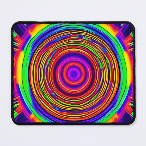 Item preview, Neon Portal - Psychedelic Pattern designed and sold by NomadicCreative.