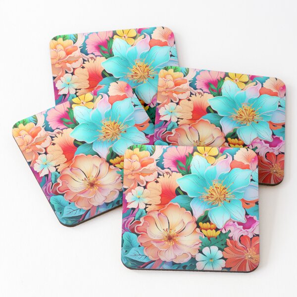 Item preview, Spring Flowers Pattern designed and sold by Myra365Art.