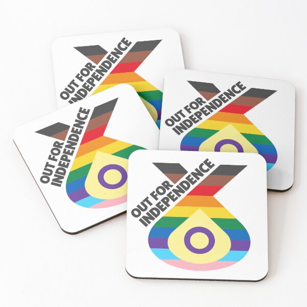 Item preview, SNP Out For Independence OFI Logo - Scottish National Party LGBT+ designed and sold by Out for Independence.