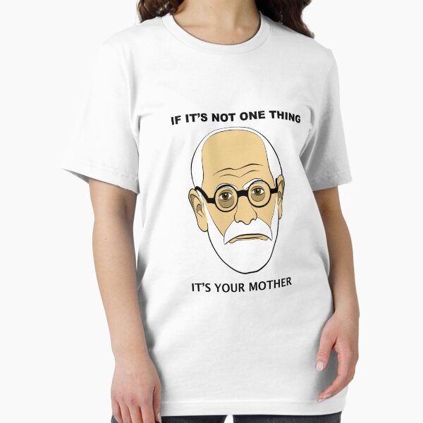 PSYCHOLOGY FUN - Sigmund Freud Image & Saying Essential T-Shirt