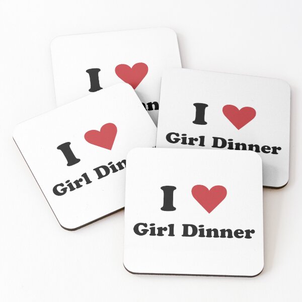 Item preview, i love girl dinner designed and sold by melizzz.
