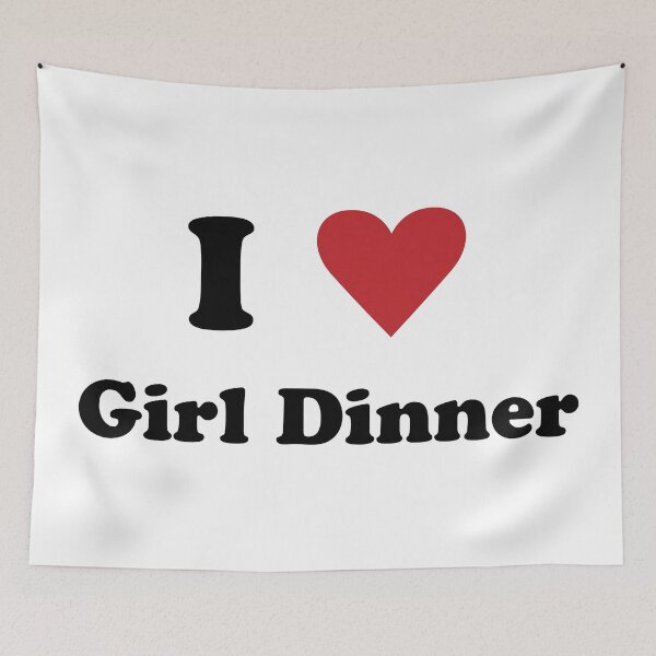 Item preview, i love girl dinner designed and sold by melizzz.