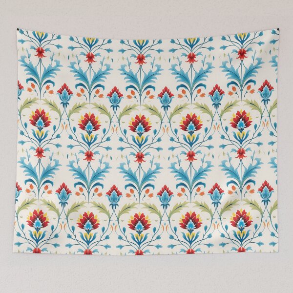 Artikelvorschau, Ethnisches Blumenmuster aus dem Osmanischen Palast entworfen und verkauft von Ottoman Palace Designs.