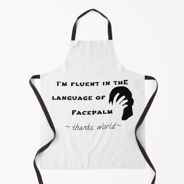 Item preview, Language of Facepalm designed and sold by EyeLuminous.