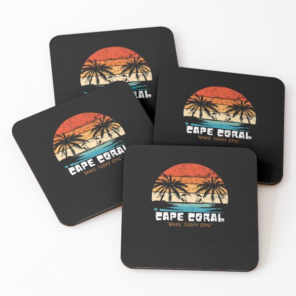 Item preview, Cool Cape coral florida vacation beach Retro Vintage designed and sold by Jeangel97.