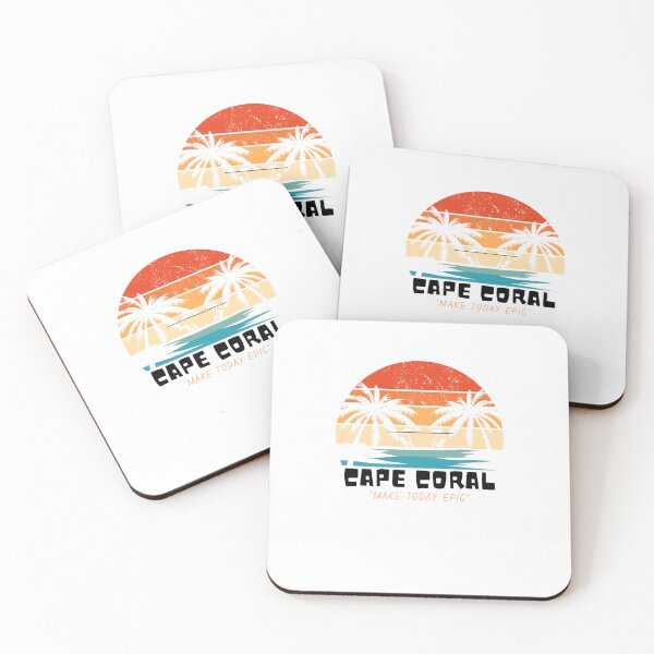 Item preview, Cool Cape coral florida vacation beach retro designed and sold by Jeangel97.