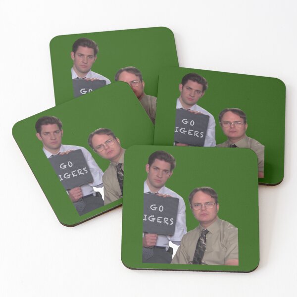 Item preview, jim and dwight go tigers 	 	 designed and sold by ituojsuo69.