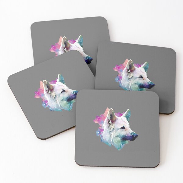 Item preview, Cosmic Geometric Styled German Shepherd designed and sold by kaliburrito.