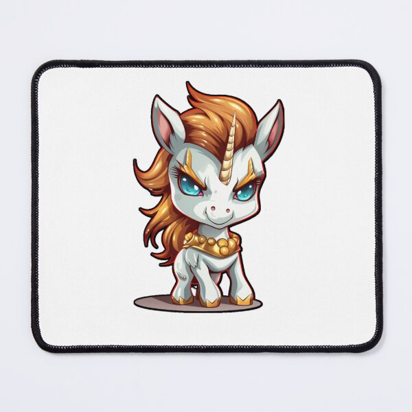 Item preview, Vengeful Unicorn Sticker designed and sold by WillowDrop.
