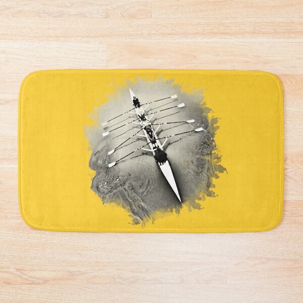 Item preview, Rowers Rowing Regatta in Yellow designed and sold by Michael van der Hoorn.
